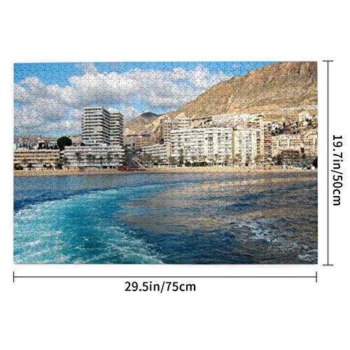 Juego de rompecabezas de 1000 piezas para adultos y adolescentes – Aguadulce Almería, rompecabezas grande para juguetes educativos regalo (29.7 pulgadas x 19.8 pulgadas)