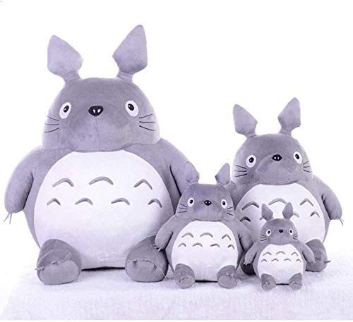 Juguete de Peluche Muñeca Totoro Linda Boda Prensa Muñeca Niños Cumpleaños Niña Niños Juguetes Totoro Muñeca Almohada Totoro Peluche Juguete,Gris,60CM