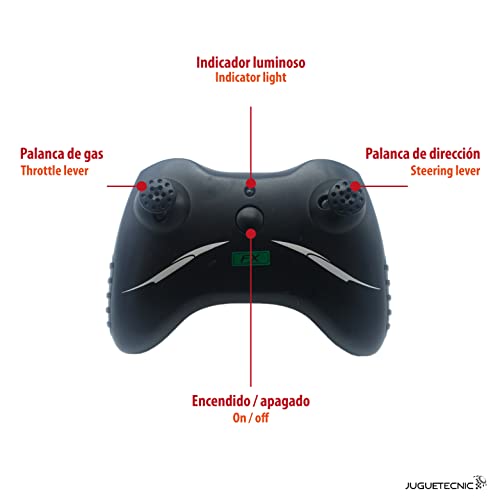 Juguetecnic Avion RC Teledirigido Planeador Electrico para Niños y Adultos EPP Poliespan Radiocontrol con Tren de Aterrizaje Aviones Teledirigidos Planeadores de Corcho 2 Canales Mini Sky Surfer