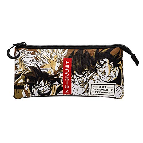 KARACTERMANIA Dragon Ball Vintage-Estuche Portatodo Triple HS, Multicolor