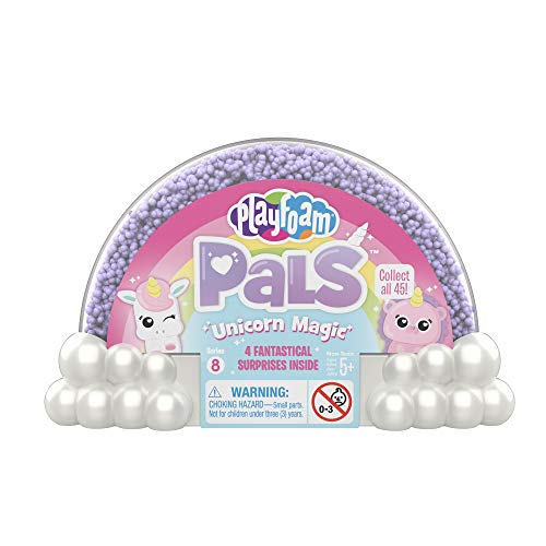 Learning Resources- Pack de 2 unidades de espuma de juegos con figuritas de los amigos Playfoam Pals Unicorn Magic (EI-1953) , color/modelo surtido