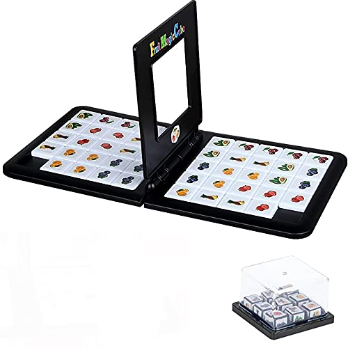 LHZMD Magic Block Game Battle Cube Race Rubikes Race Juego De Mesa De Rompecabezas Colorido para Niños Juego De Mesa Interactivo De Rompecabezas para Padres E Hijos Juguetes para Niños Regalos,B