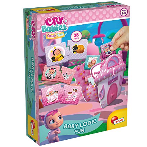 Lisciani Cry Babies - Bebés Llorones Baby Logic Fun - Juego de lógica edcuativo para niñas a partir de 1 año