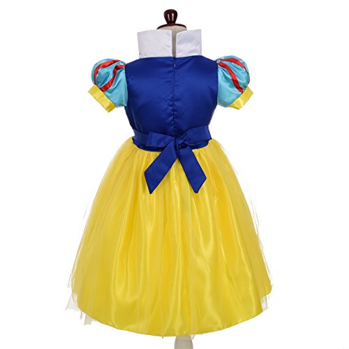 Lito Angels Niñas Bebé Disfraz de princesa Blancanieves Fiesta de Halloween Disfraces talla 18-24 meses B