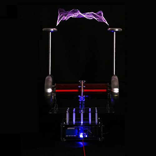 LJBOZ Bobina De Tesla De Música, Kit De Bobina Tesla De Bricolaje, Altavoz De Plasma Bobina De Tesla De Música, Juguete Educativo De La Herramienta De Los Experimentos
