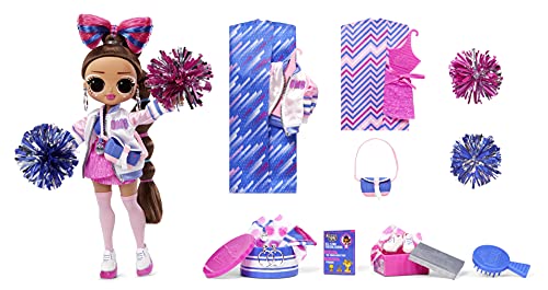 L.O.L. Surprise!- OMG Sports Cheer Diva - Muñeca de Moda Animadora - con 20 sorpresas - Incluye Ropa, Accesorios y más - Coleccionable - para niños a Partir de 3 años, Color (577508C3)