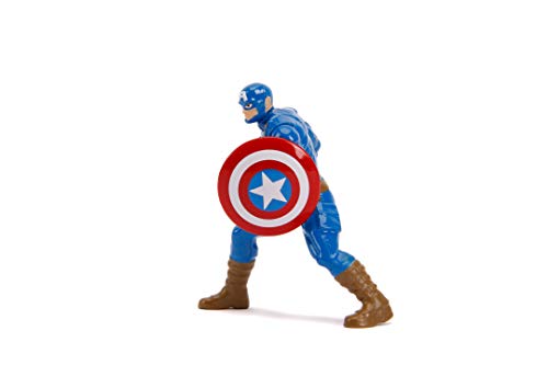 Marvel 253225007 Capitán América 2006 Ford Mustang GT Die-Cast Toy Sports Car