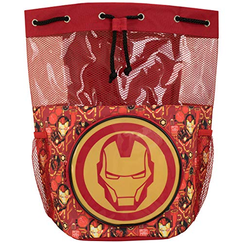 Marvel Bolsa de Natación para Niños Iron Man