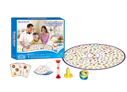 Neo Toys – Juego de Tablero: Detective en acción, 6112 Looking Chart