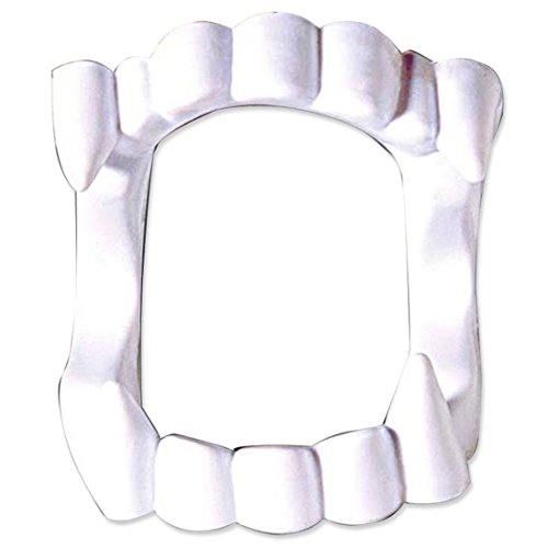 NET TOYS Dientes de Vampiro complementos Halloween Accesorios colmillo