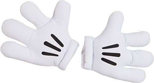 NEW Jumbo Mouse gloves, white by ORLOB