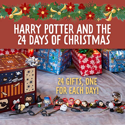 Paladone Cube Advent Calendar Calendario de Adviento de Harry Potter con 24 Regalos | Incluye artículos como varitas y Personajes icónicos, Color (PP6239HP)