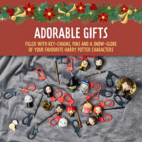Paladone Cube Advent Calendar Calendario de Adviento de Harry Potter con 24 Regalos | Incluye artículos como varitas y Personajes icónicos, Color (PP6239HP)