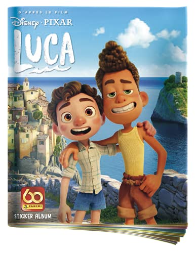 Panini France SA- Luca-Album + Range Cartes + 10 pochettes Disney Tarjetero Fundas, Color, (LSTSP)