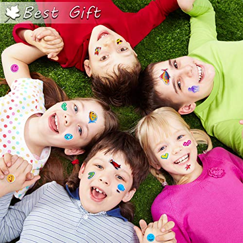Pegatinas para niños 1200+, 50 hojas diferentes, Relieve 3D pegatinas hinchadas, Scrapbooking, Bullet Journal, Calcomanías de Animales, Letras, Números, Emoji, Estrellas y Mucho Más