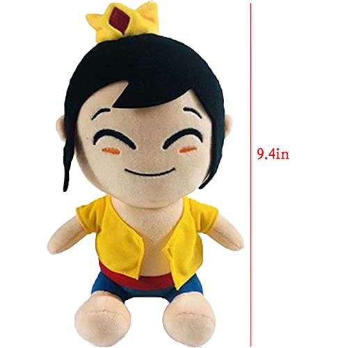 Peluche Mikecrack de 9.8 pulgadas, muñeco de peluche suave ElTrollino Timba VK Mike-Crack para fanáticos de Mikecrack (Peluche ElTrollino)