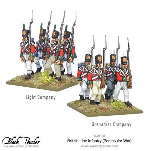 Peninsular War British Line Infantry - Black Powder