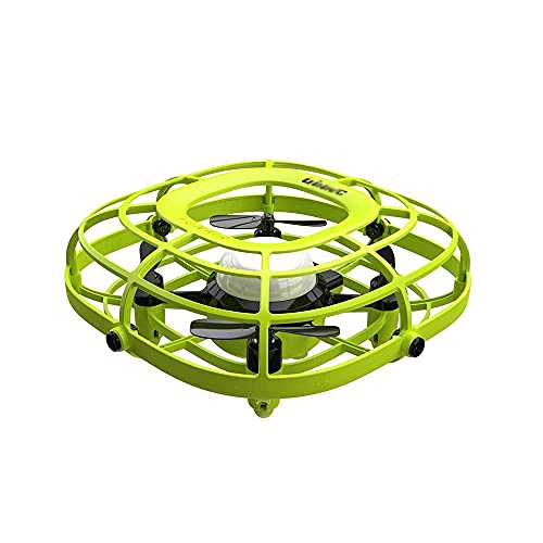 Pkfinrd Aviones de inducción Colgación de Altura Fija Suspensión Inteligente Obstáculo Evitación USB Carga Mini Avión Mini Drone Small Flying Saucer Fan Model Model Toys