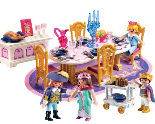 PLAYMOBIL - Comedor Real, Set de Juego (5145)