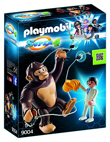 Playmobil Super 4 - Gorila Gigante Gonk, Personaje de la Serie Super 4, Multicolor (9004)