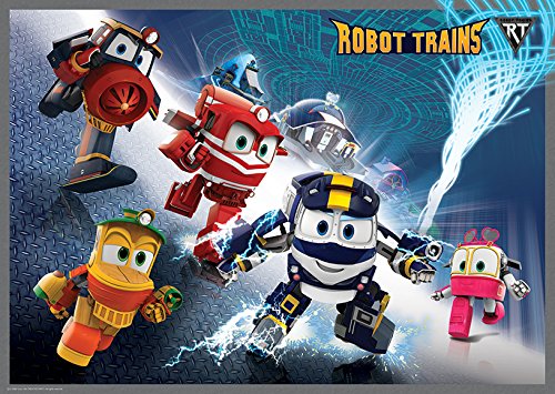 Ravensburger Italia 05540 – Robot Trains Puzzle de 60 Piezas