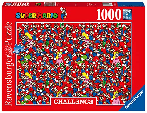 Ravensburger Puzzle, Puzzles 1000 Piezas, Challenge Super Mario, Colección Challenge, Impossible Rompecabezas Ravensburger, Jigsaw Puzzle