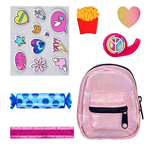 Real Little, Modelo Aleatorio, Las minimochilas rellenas de Accesorios – Vista en la televisión.