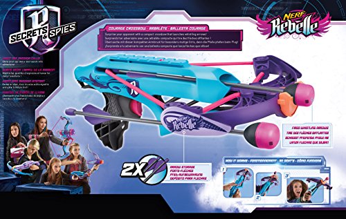 Rebelle - Lightning Bolt Crossbow, Juego de Aire Libre (Hasbro B1694)