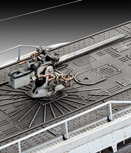 Revell-German Submarine Type IX C U67/U, Escala 1:72 Kit de Modelos de plástico, Multicolor, 1/72 05166 5166