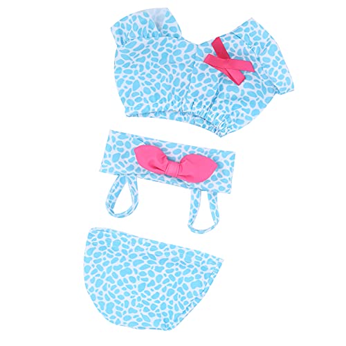 Ropa De La Muñeca, Traje De Baño Exquisito De La Muñeca Del Bebé Del Aspecto Para El Hogar Para El Estudio De Arte(QD18-019 Traje de baño personalizado)