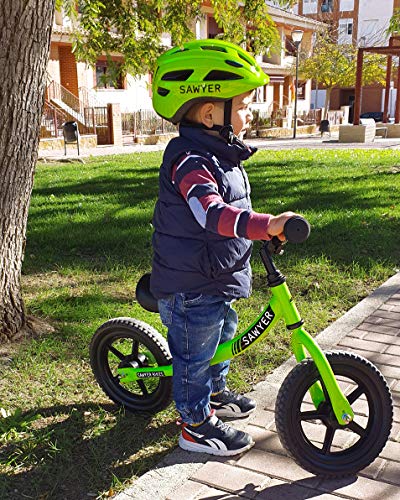 Sawyer - Casco Infantil Ajustable - Niños 2, 3, 4 y 5 Años (Verde)