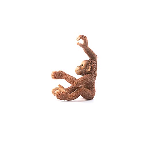 Schleich- Cría de Orangután Figura, Multicolor (14776)