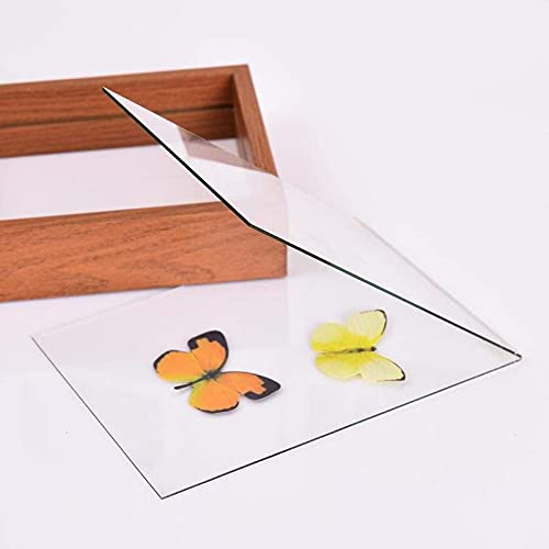 SDENSHI Decoración de de Soporte de Imagen de Marco de Foto de Muestra de Planta de Madera de Estilo Vintage - Castaño marrón, 10x13.5x4cm