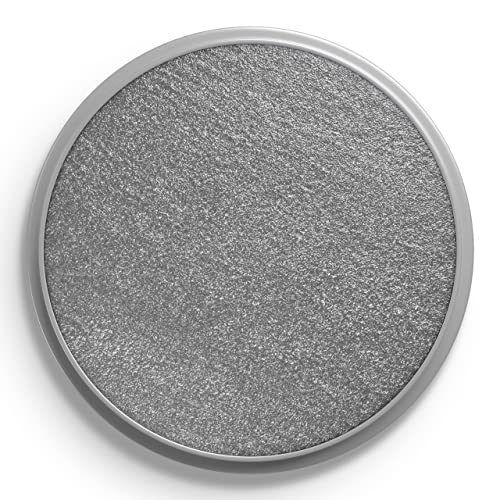 Snazaroo - Pintura para rostro y cuerpo, Gris chispeante (color individual), 18 ml