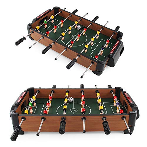 SuDeLLong Futbolín Futbolín Fútbol Tableros Tamaño Mini portátil de Mano de fútbol de Mesa de futbolín de Mesa Juegos de Deportes for Adultos y niños (Color, Size : 40x51x9cm)