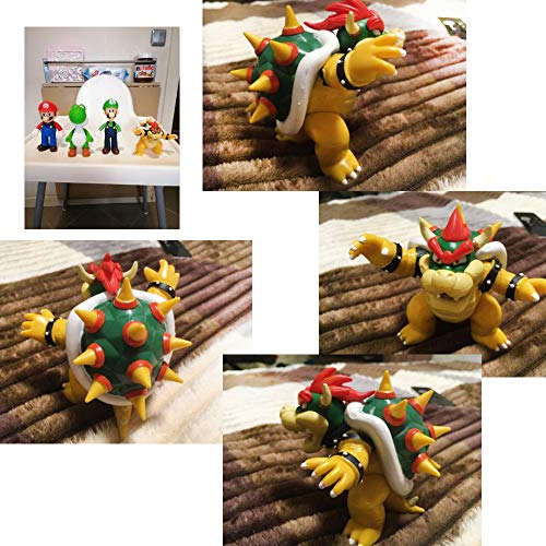 Super Mario Bros Bowser PVC Acción Figura Modelo 10 cm Colección RARA