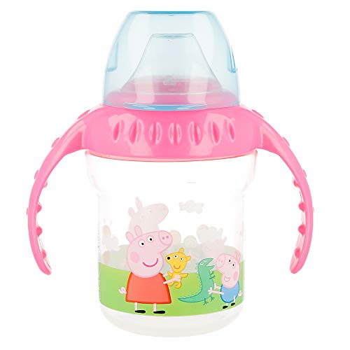 TAZA DE ENTRENAMIENTO 250 ML CON BOQUILLA DE SILICONA PEPPA PIG