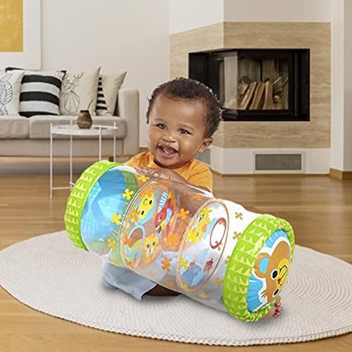 That Baby Roller - Cilindro Hinchable De Actividades con Bola De Campana para Bebé Andador Bebé Hinchable Baby Strides Roller