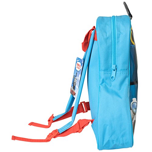Thomas & Friends Thomas the Tank Engine - Mochila con un práctico bolsillo con cremallera y cómodas correas ajustables [Talla única] [Multicolor]