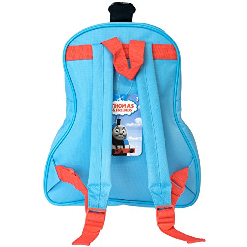 Thomas & Friends Thomas the Tank Engine - Mochila con un práctico bolsillo con cremallera y cómodas correas ajustables [Talla única] [Multicolor]