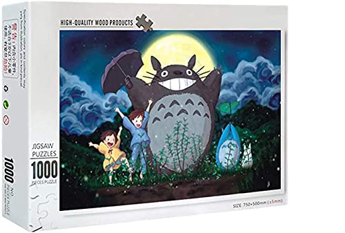 Tollk Lesse Habla Menos Rompecabezas 1000 Piezas Puzzle, Juego de 1000 Piezas Rompecabezas para Adultos, patrón de Colores (70x50 cm), para Adultos y niños de 14 años.