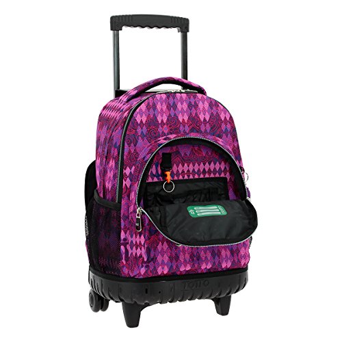 TOTTO Mochilas Escolares con Ruedas, Mochilas Grandes Infantiles Estampados - Mochilas