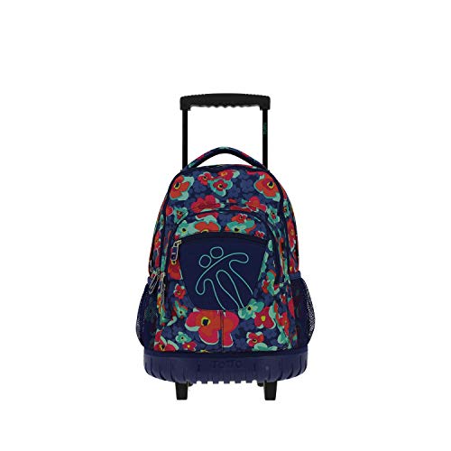 TOTTO Mochilas Escolares con Ruedas, Mochilas Grandes Infantiles Estampados - Mochilas