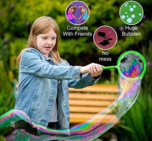 TOYLAND® Giant Bubble Making Kit / Solution - CREA Bolle enormi - Giocattoli da esterno - Giochi da giardino (Burbuja Equipo)