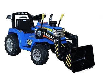 TRACTOR ELECTRICO NEW HOLLAND STYLE CON PALA Y RC