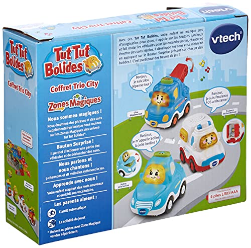 Tut Tut Bólidos 207325 - Set de coches (versión en francés), color y modelo aleatorio