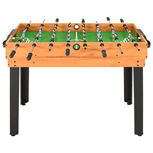 vidaXL Mesa de Multijuegos 15 en 1 Casa Hogar Jardín Bricolaje Diversión Entretenimiento Deporte Juegos Juguete Pasatiempo 121x61x82 cm Color Arce