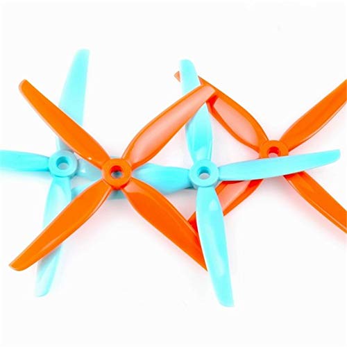 VIDOO 4 Juego Propeller Gulf (2Cw Y 2Ccw) 4.8Inch Poly Carbonate Prop para FPV Racing RC Drone