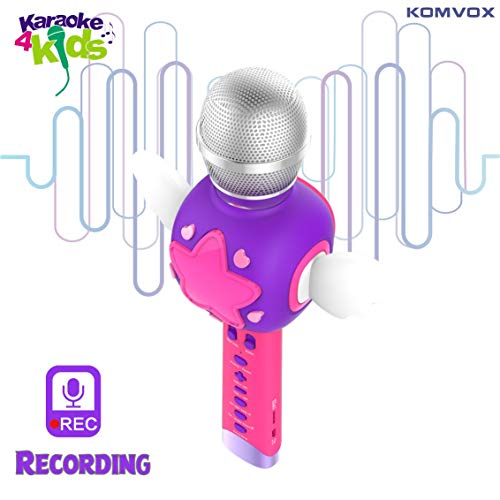 VOZKOM Juguetes Niña 3-6 año, Karaoke Infantil Microfono Niña, Niña
