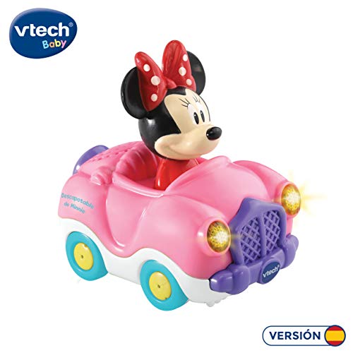 VTech- TutTut Bólidos Disney Descapotable, Multicolor (TTB Minnie)